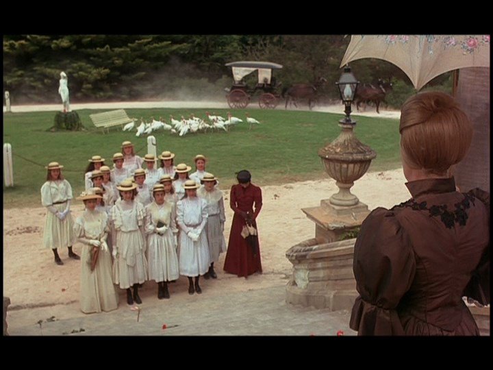 Screen capture from Picnic at Hanging Rock