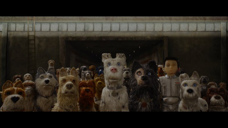Screen capture from Isle of Dogs