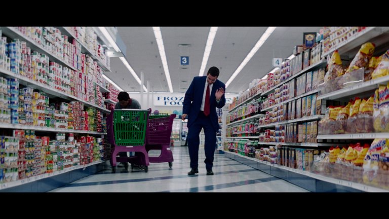 Screen capture from Punch-Drunk Love