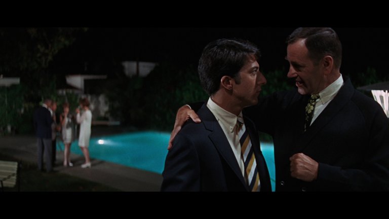 Screen capture from The Graduate