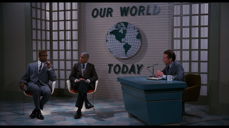 Screen capture from Malcolm X