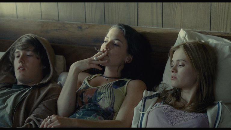 Screen capture from The Last House on the Left