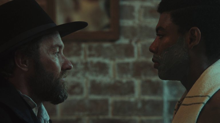 Screen capture from The Underground Railroad