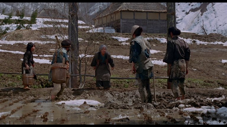 Screen capture from The Ballad of Narayama