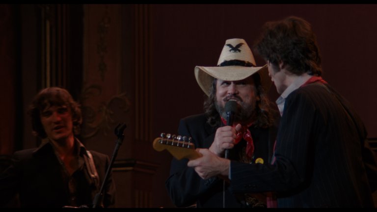 Screen capture from The Last Waltz