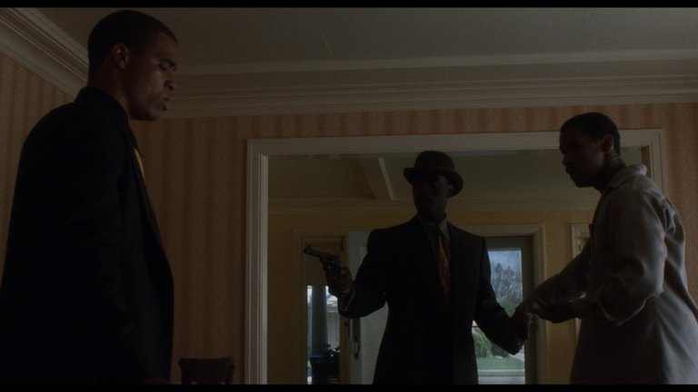 Screen capture from Devil in a Blue Dress