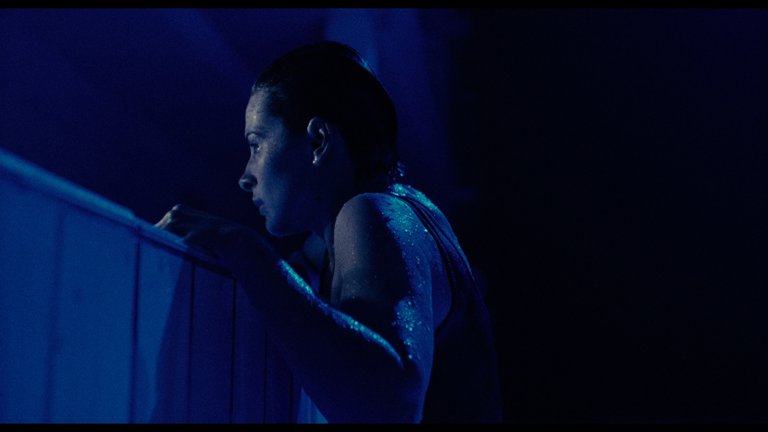 Screen capture from Three Colors: Blue