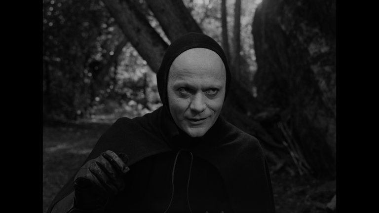 Screen capture from The Seventh Seal