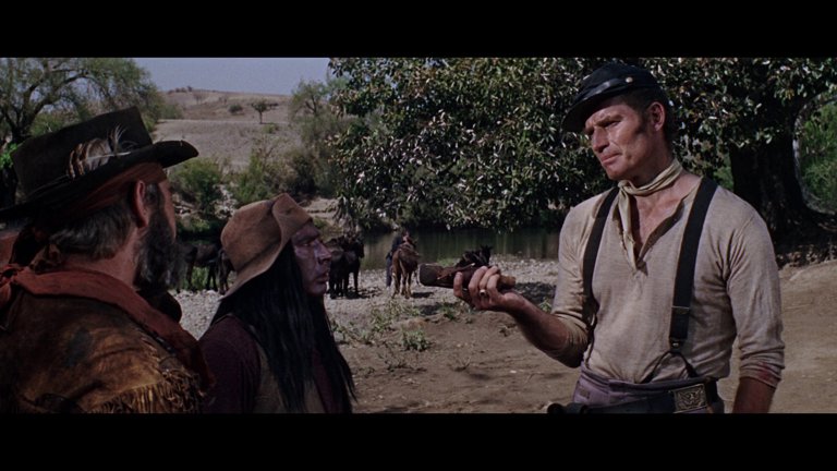 Screen capture from Major Dundee