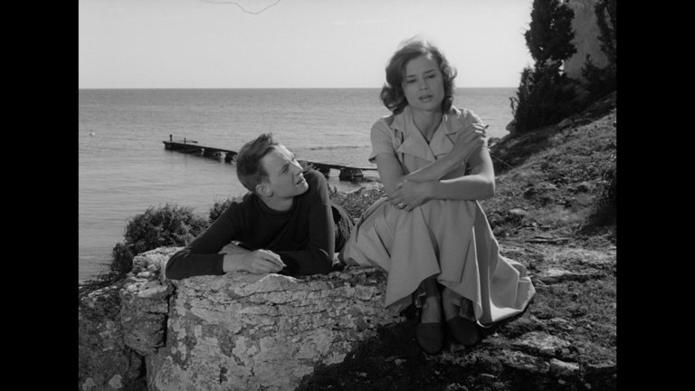 Screen capture from Ingmar Bergman’s Cinema