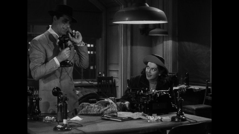 Screen capture from His Girl Friday