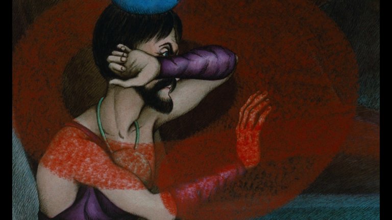 Screen capture from Fantastic Planet