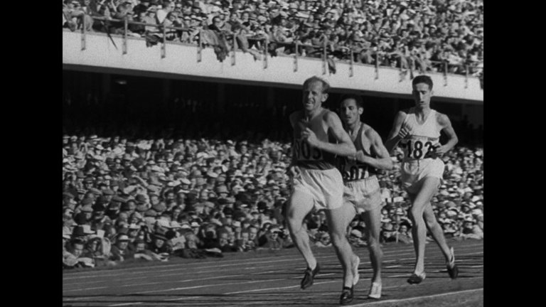 Screen capture from 100 Years of Olympic Films