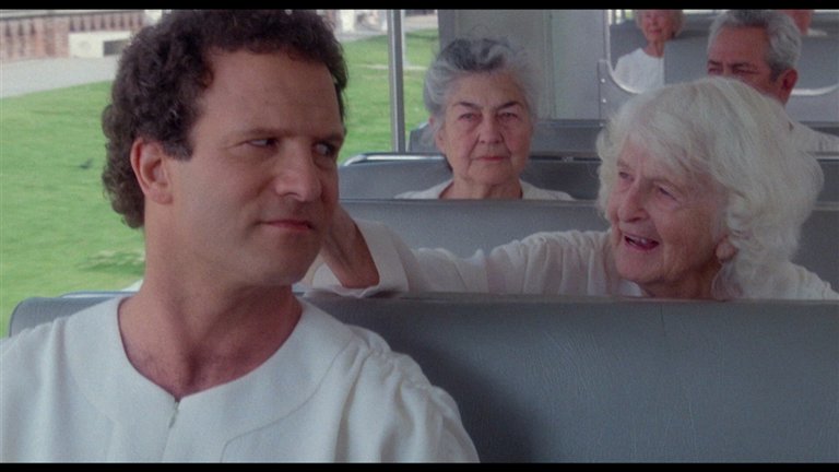 Screen capture from Defending Your Life