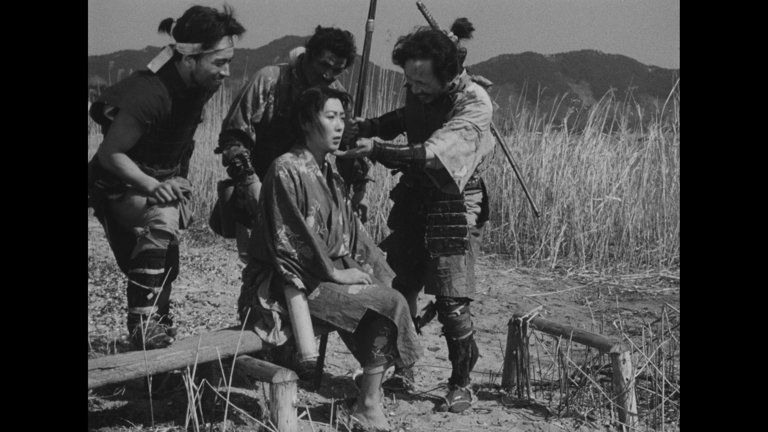 Screen capture from Ugetsu