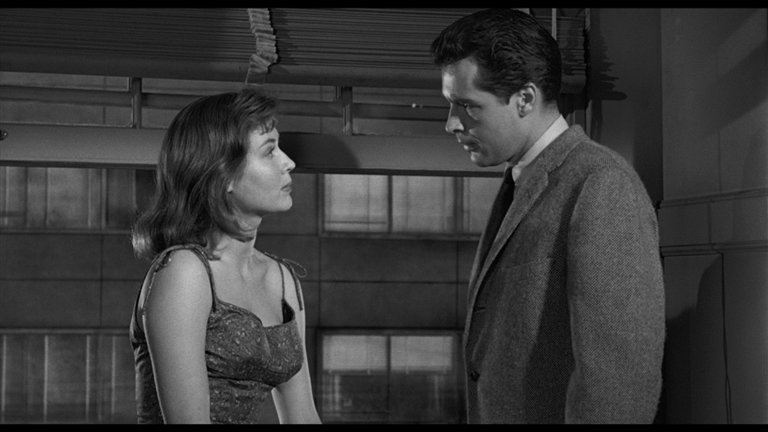 Screen capture from The Garment Jungle