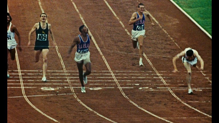 Screen capture from 100 Years of Olympic Films