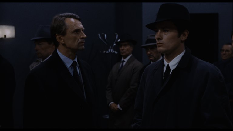 Screen capture from Le samouraï