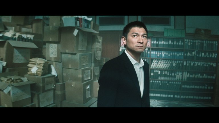 Screen capture from The Infernal Affairs Trilogy