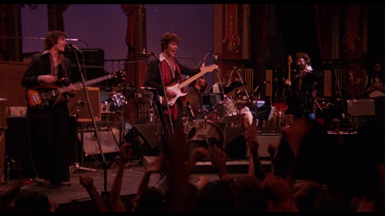 Screen capture from The Last Waltz