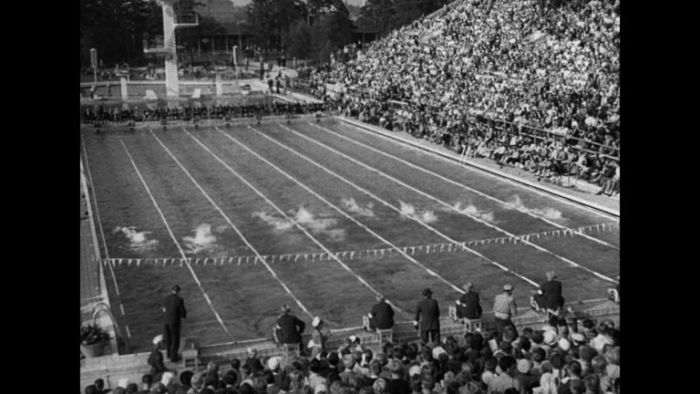 Screen capture from 100 Years of Olympic Films