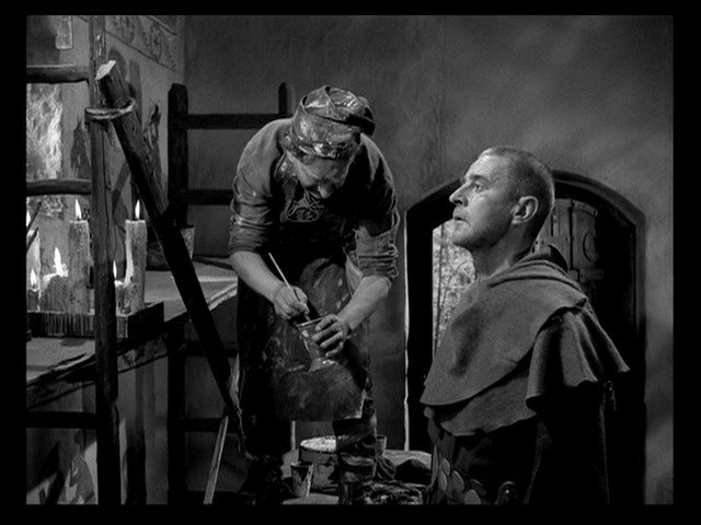 Screen capture from The Seventh Seal