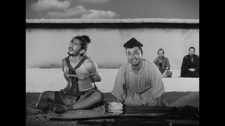 Screen capture from Rashomon