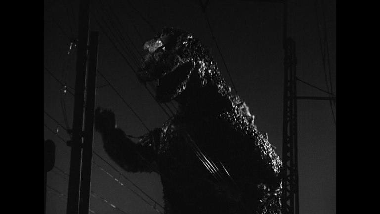Screen capture from Godzilla