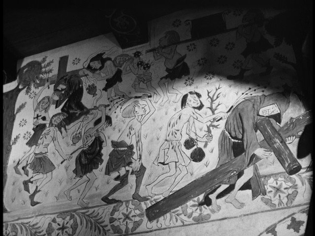 Screen capture from The Seventh Seal