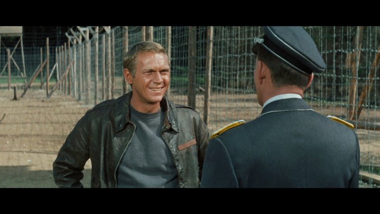 Screen capture from The Great Escape