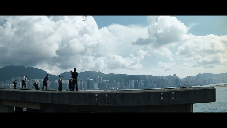 Screen capture from The Infernal Affairs Trilogy