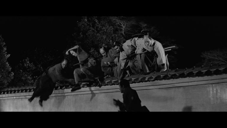 Screen capture from Sanjuro