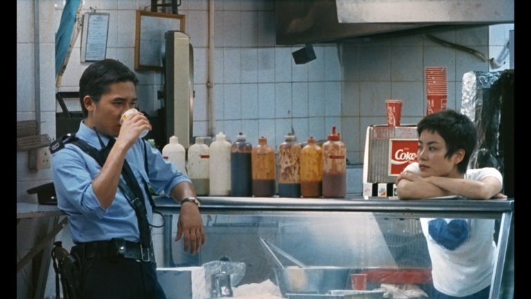 Screen capture from Chungking Express