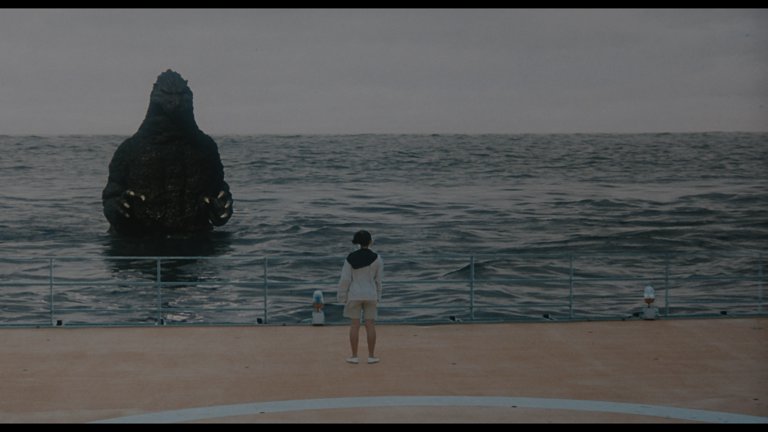 Screen capture from Godzilla vs. Biollante