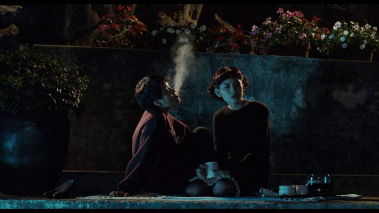 Screen capture from A Confucian Confusion / Mahjong: Two Films by Edward Yang