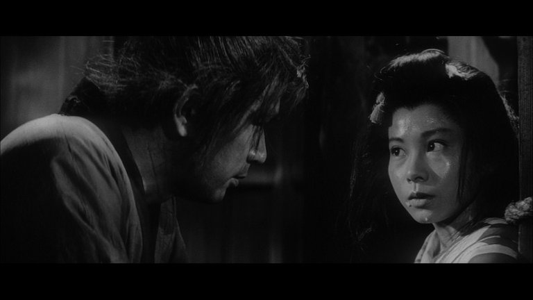Screen capture from Three Outlaw Samurai