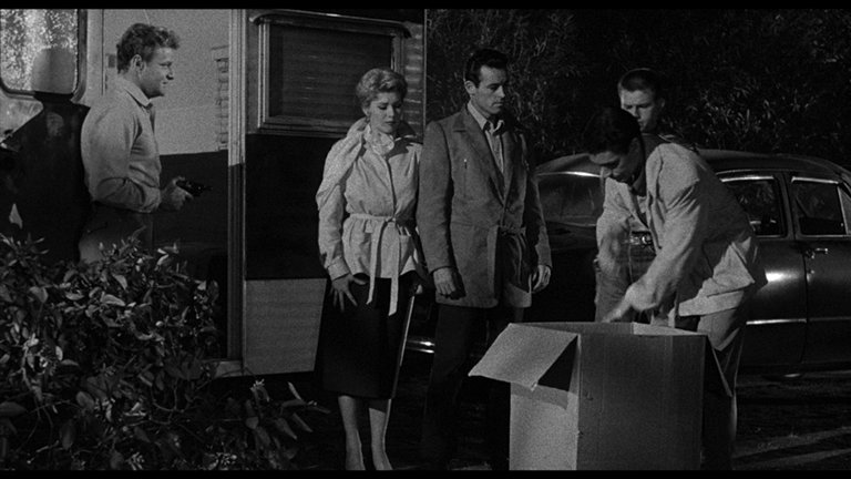 Screen capture from 5 Against the House