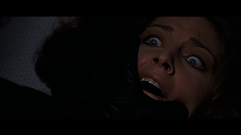 Screen capture from The Bird with the Crystal Plumage