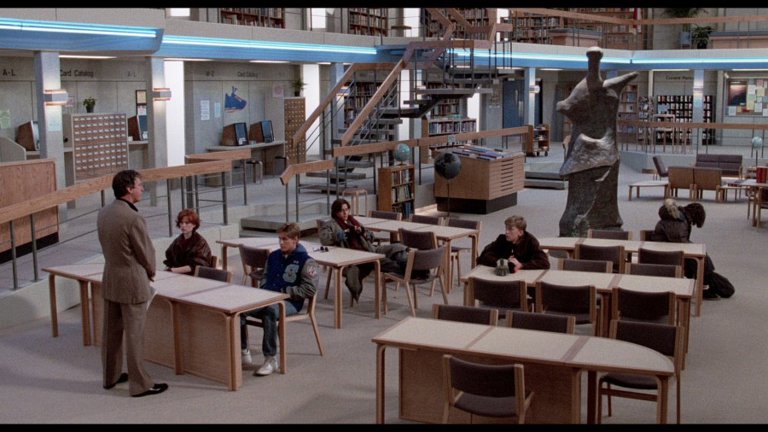 Screen capture from The Breakfast Club