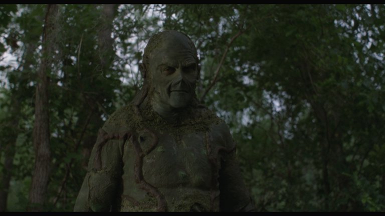 Screen capture from Swamp Thing