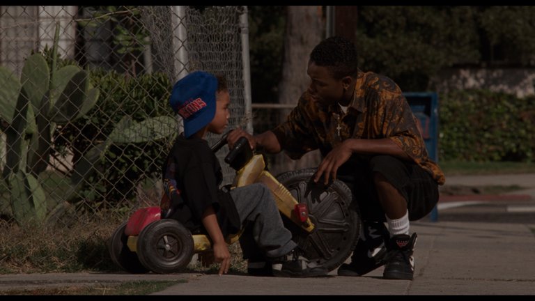 Screen capture from Menace II Society