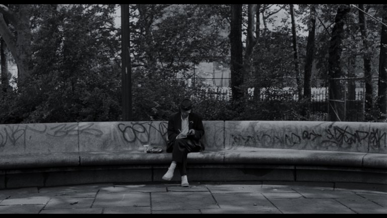 Screen capture from Basquiat