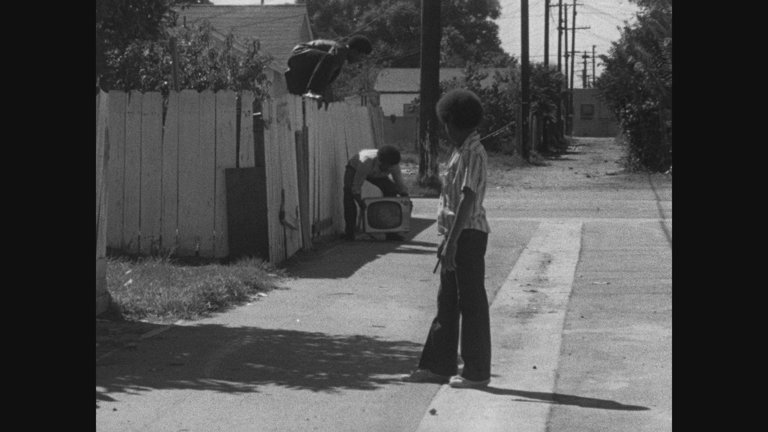 Screen capture from Killer of Sheep
