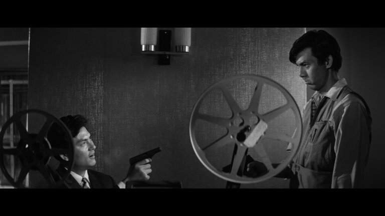 Screen capture from Branded to Kill