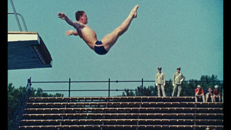 Screen capture from 100 Years of Olympic Films