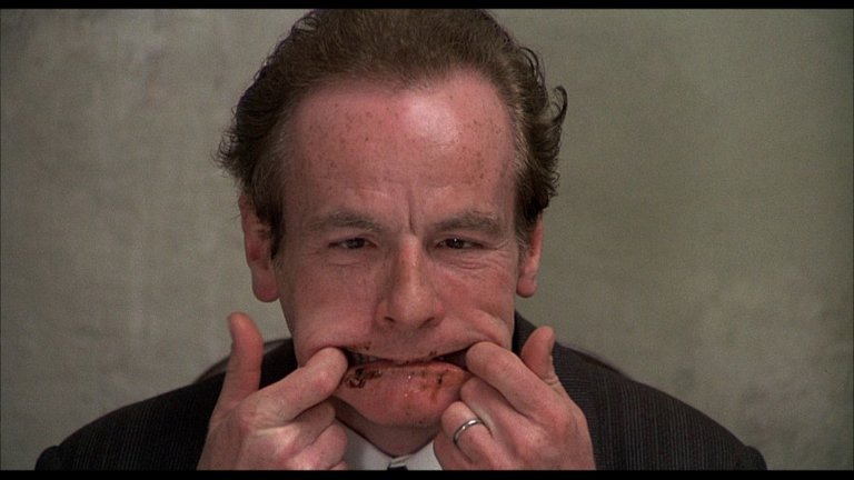 Screen capture from Salo, or the 120 Days of Sodom