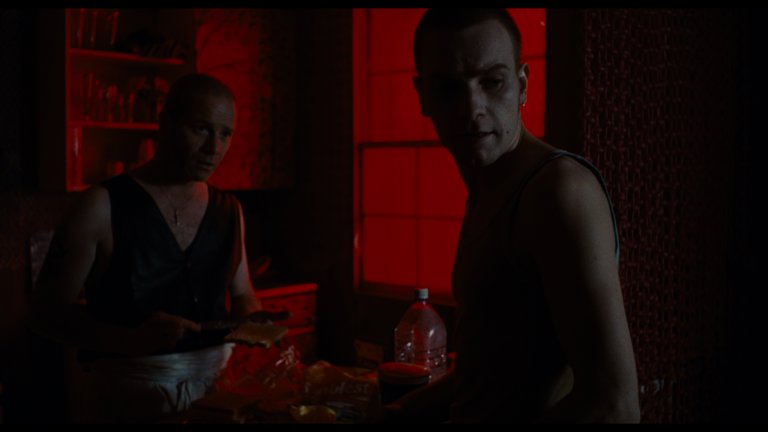 Screen capture from Trainspotting