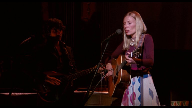 Screen capture from The Last Waltz