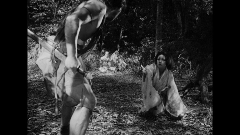 Screen capture from Rashomon