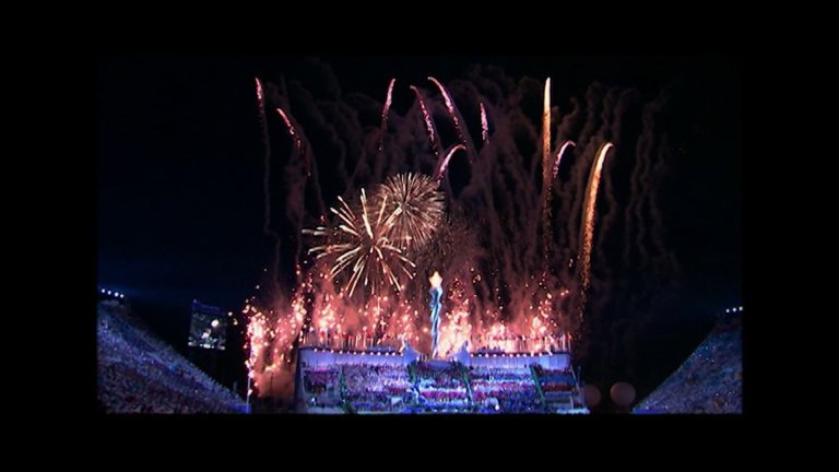 Screen capture from 100 Years of Olympic Films